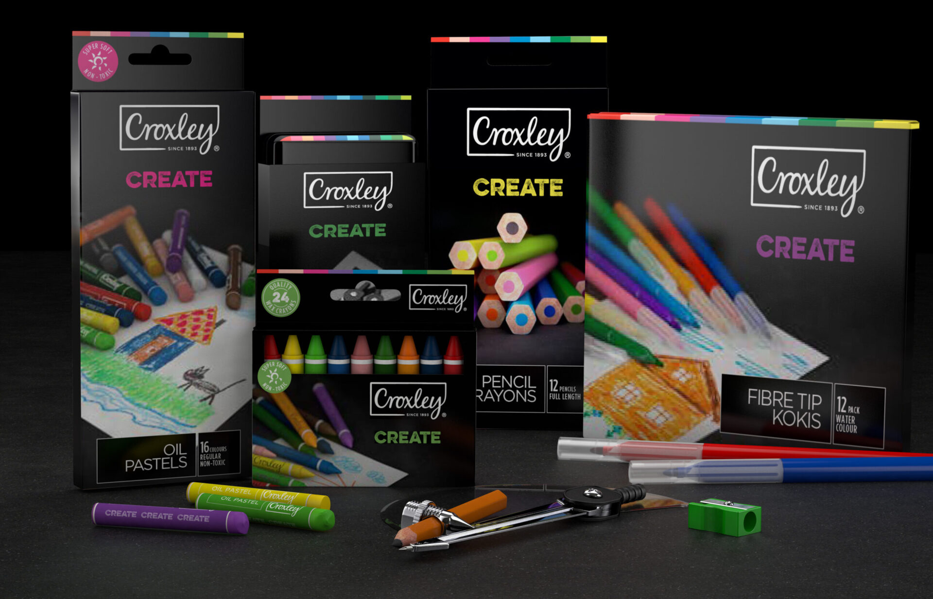 croxley stationary packaging design south africa