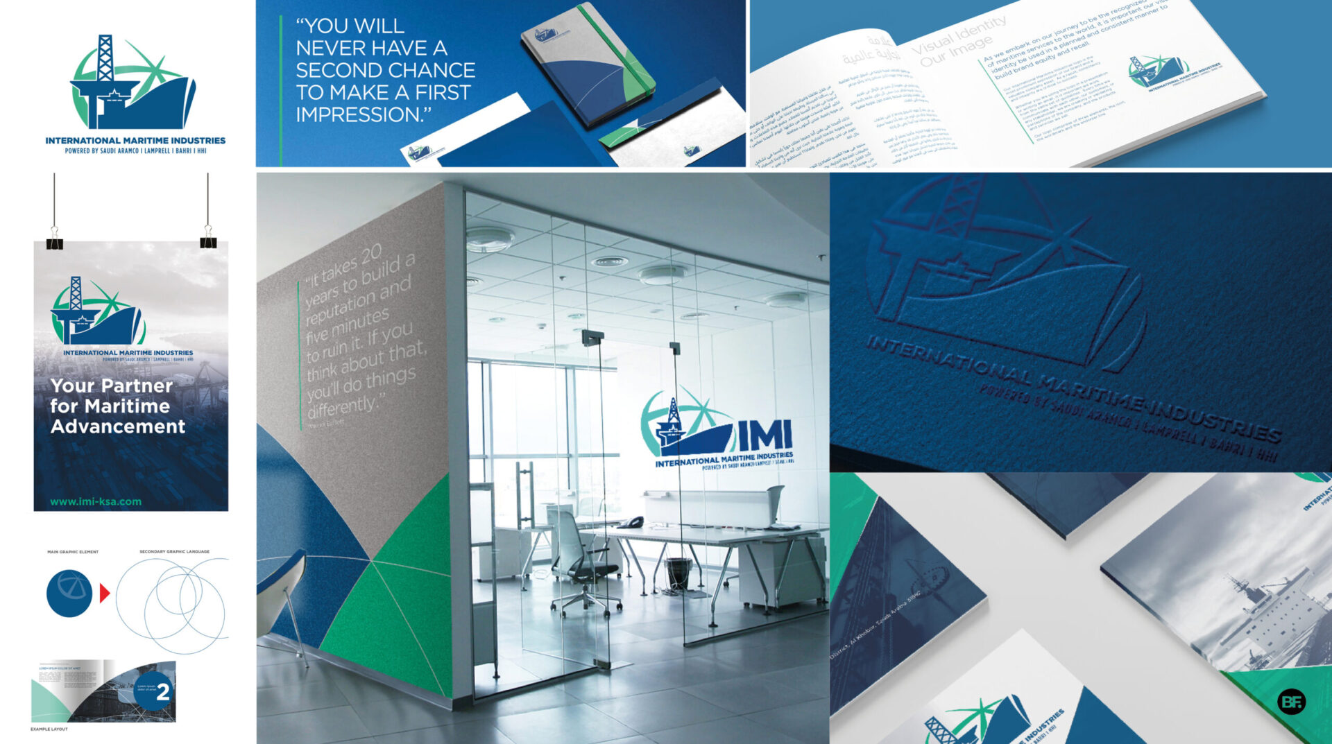 imi mena corporate identity design