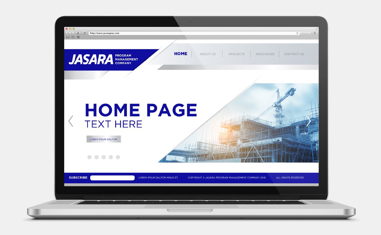 Jasara website design agency - Home Page