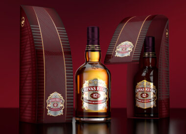 Diageo Chivas Regal alcohol packaging design agency UAE, USA, South Africa full