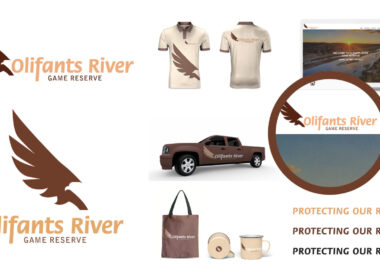 olifants river game reserve real estate corporate identity design