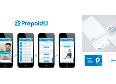 prepaid 24 corporate identity and digital design