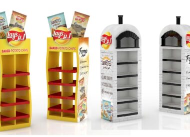 lays sunbites chips point of sale design