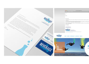 beverage company corporate identity design south africa